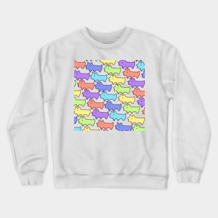 Rainbow Doggos Crewneck Sweatshirt